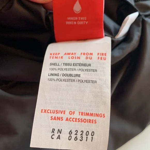 PUMA Reversible Black Fleece Lined Vest - Picture 6 of 11